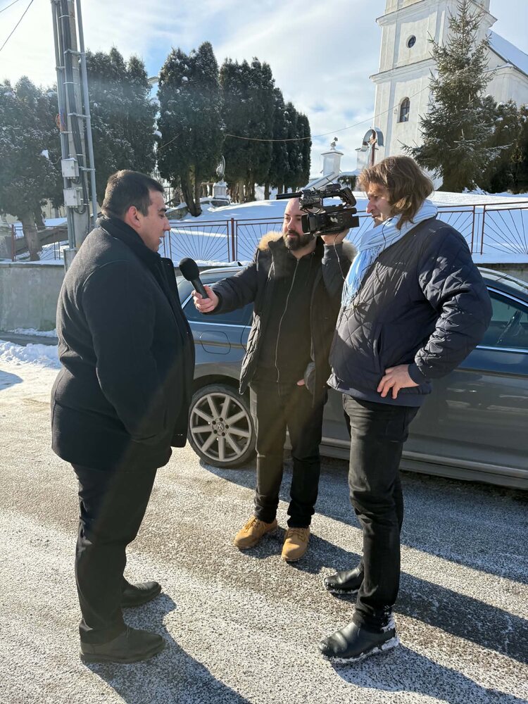 Rozhovor pre televíziu