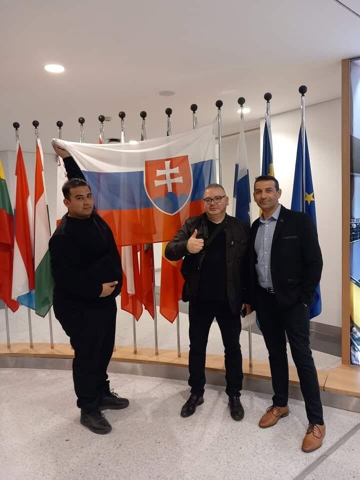 So slovenskou vlajkou v Európskom parlamente